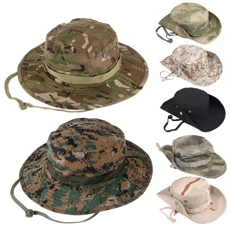 Камуфляжные тактические шляпы  – обзор и цена Boonie Hat Tactical