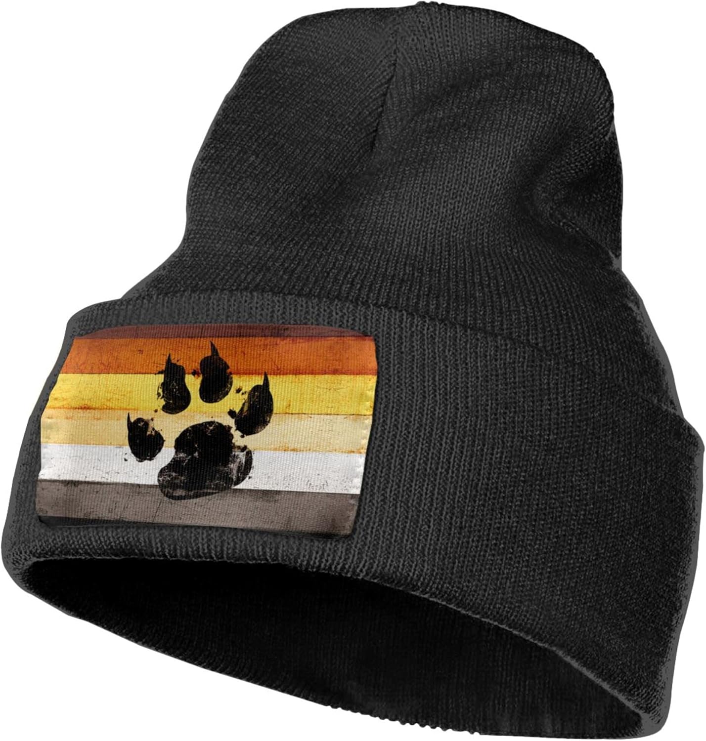 Гей-флаг Медвежья лапа ЛГБТ Вя – обзор и цена Beanie Cuffed Knit
