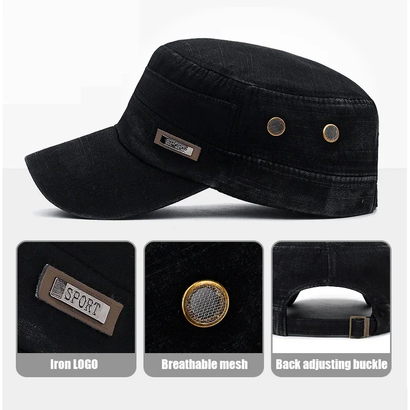 Военная кадетская плоская кепк – обзор и цена Snapback Hat Flat