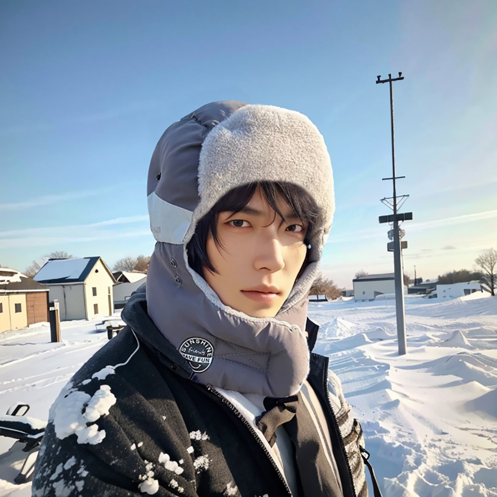 Мужская зимняя лыжная шапка из – обзор и цена Winter Trapper Hat
