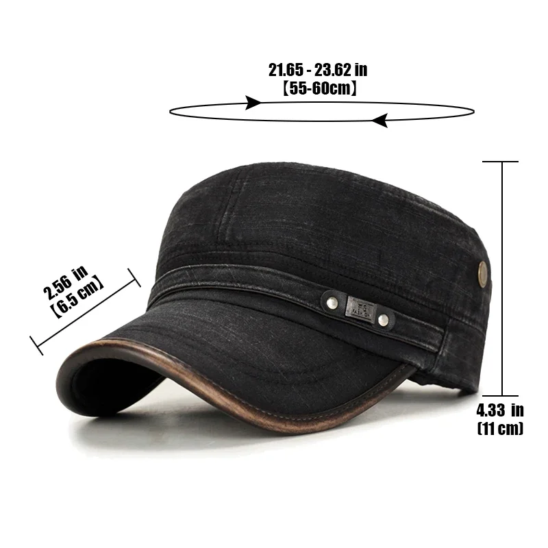 Кожаные поля, потертые хлопков – обзор и цена Dad Hat Cotton