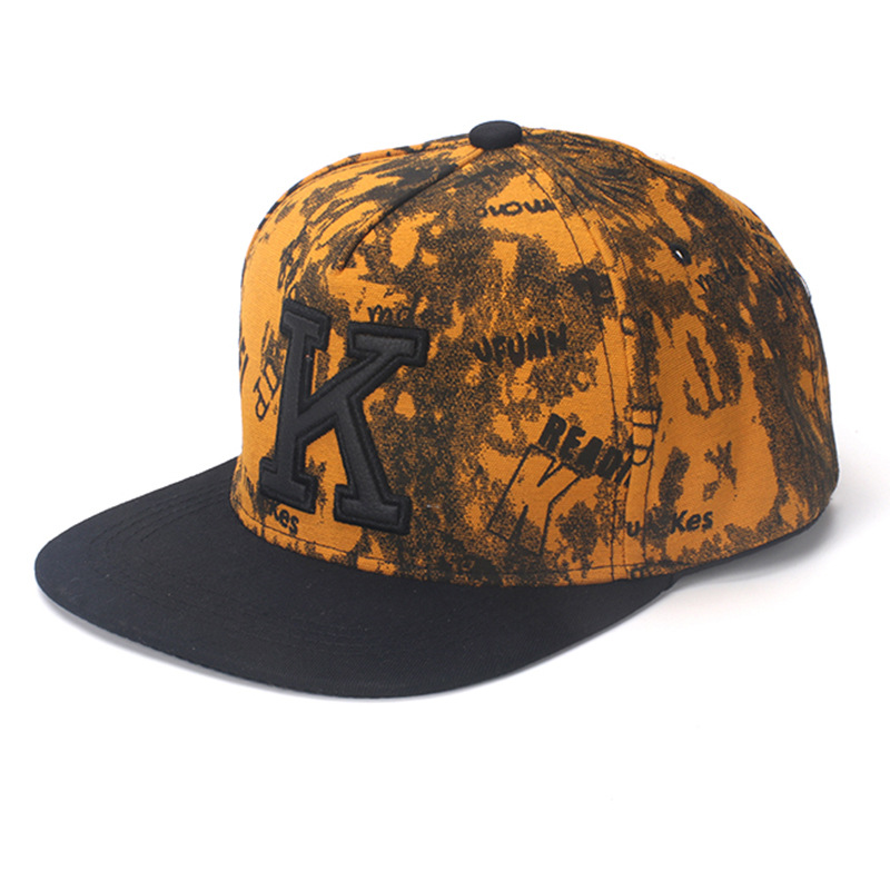 Кепка с буквой K для мужчин и  – обзор и цена Snapback Hat Flat